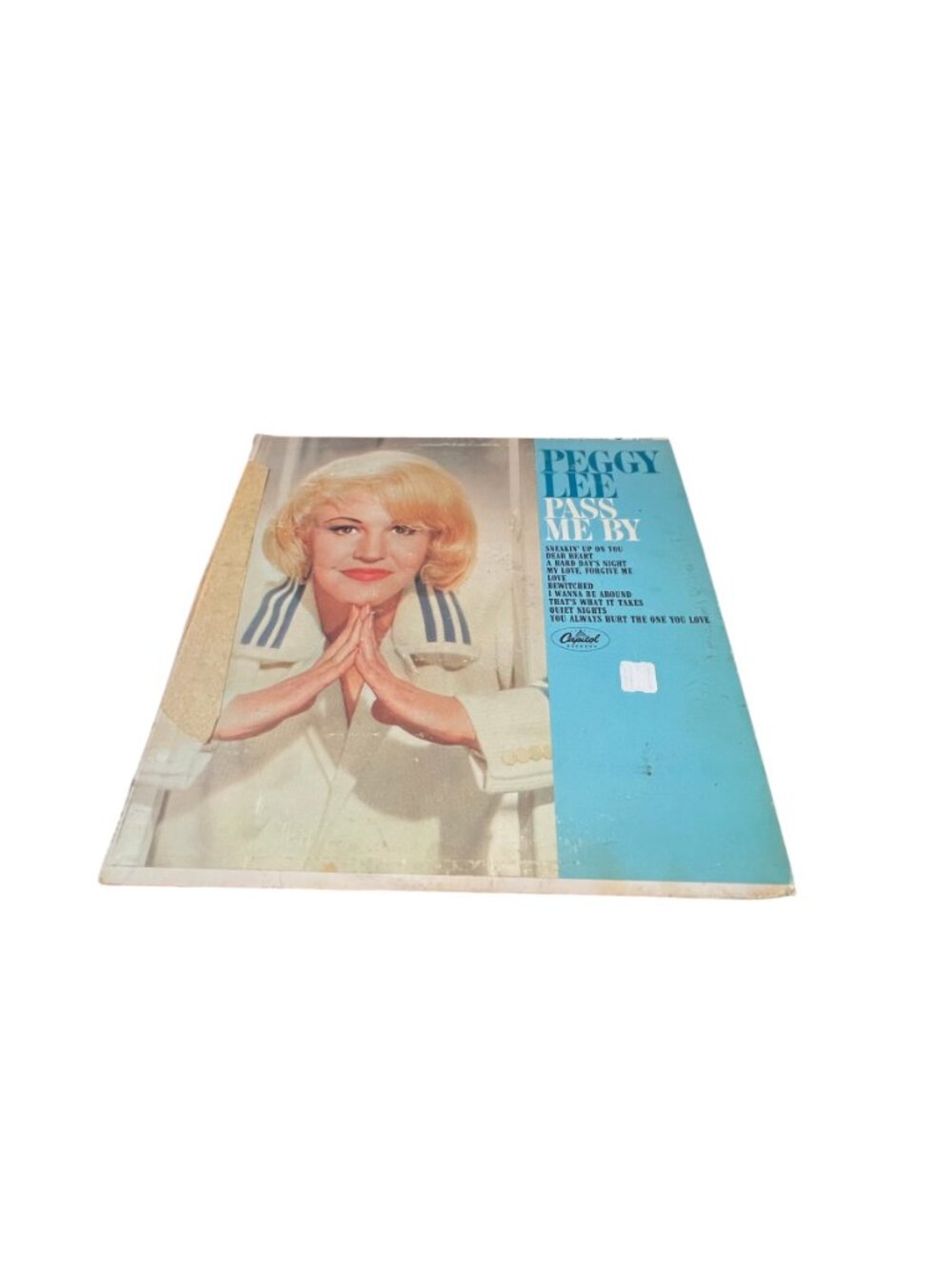Peggy Lee – Pass Me By Vinyl LP Capitol Records Vintage 1965 Untested
